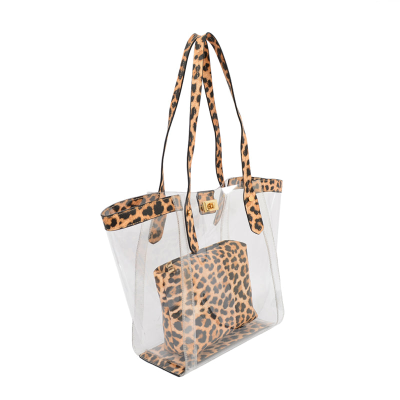 Brynn Transparent Tote - Mellow World 