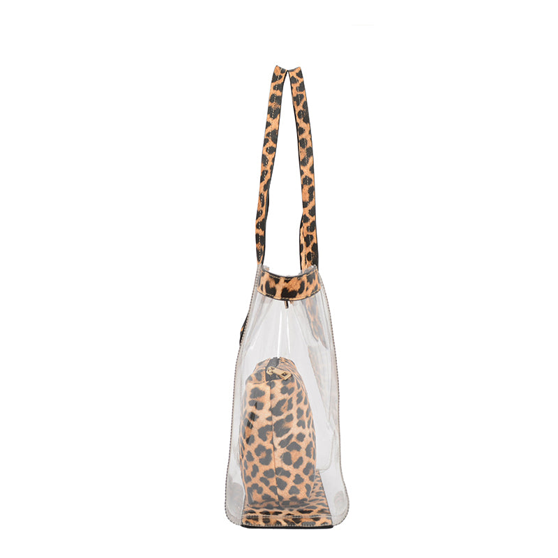Brynn Transparent Tote - Mellow World 