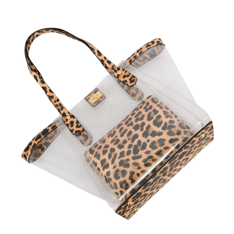 Brynn Transparent Tote - Mellow World 