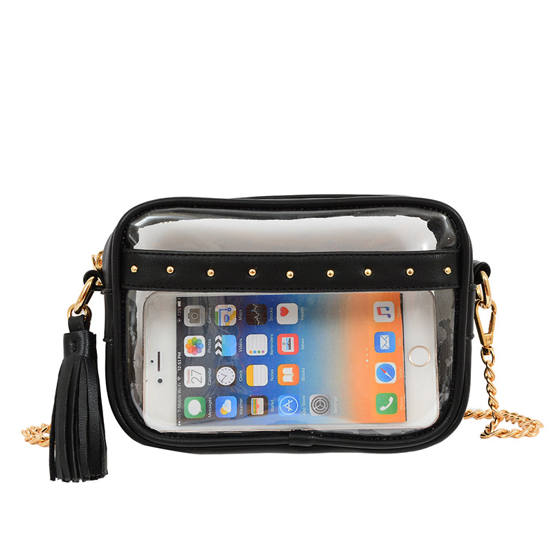 Natalia Transparent Crossbody - Mellow World 
