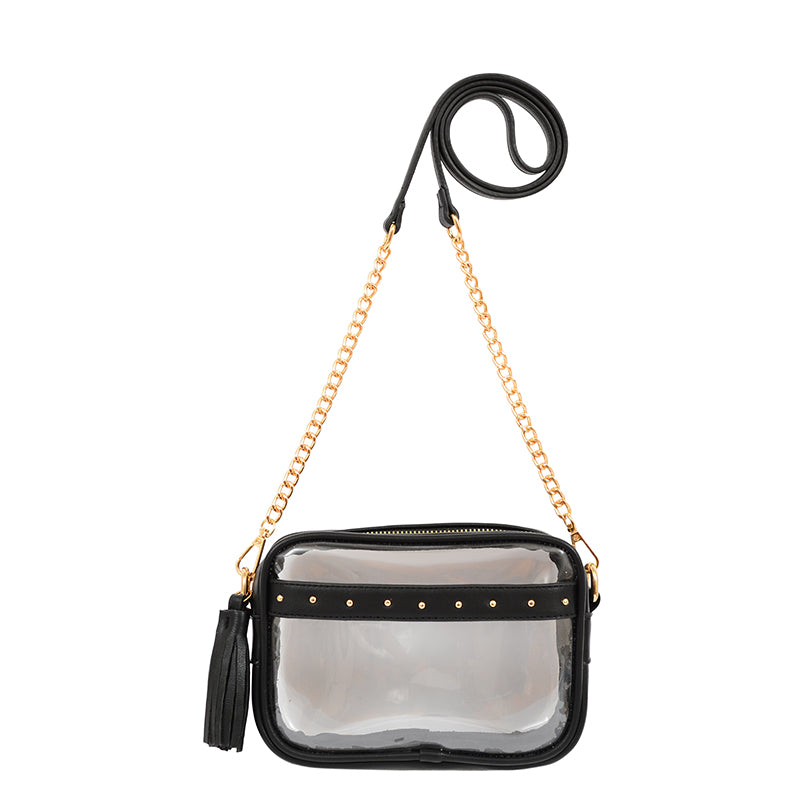 Natalia Transparent Crossbody - Mellow World 