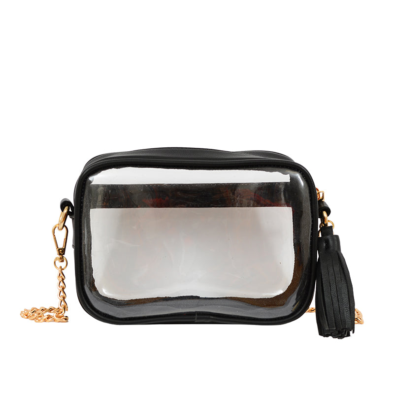 Natalia Transparent Crossbody - Mellow World 