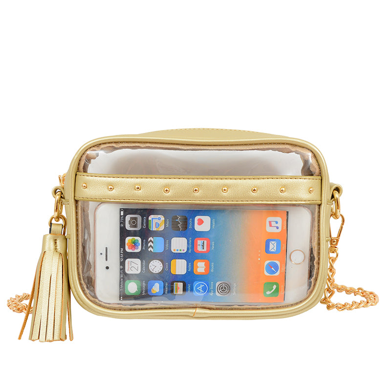 Natalia Transparent Crossbody - Mellow World 