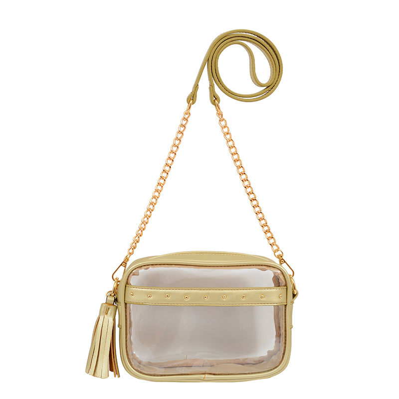 Natalia Transparent Crossbody - Mellow World 