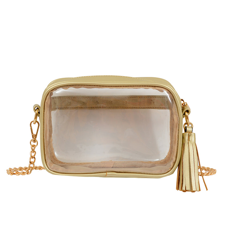Natalia Transparent Crossbody - Mellow World 