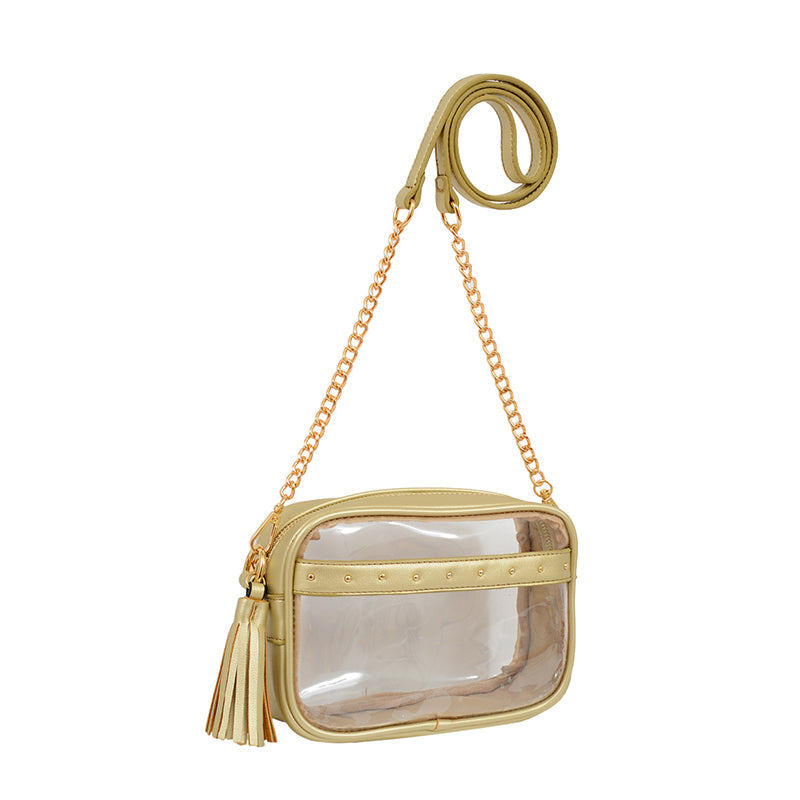 Natalia Transparent Crossbody - Mellow World 