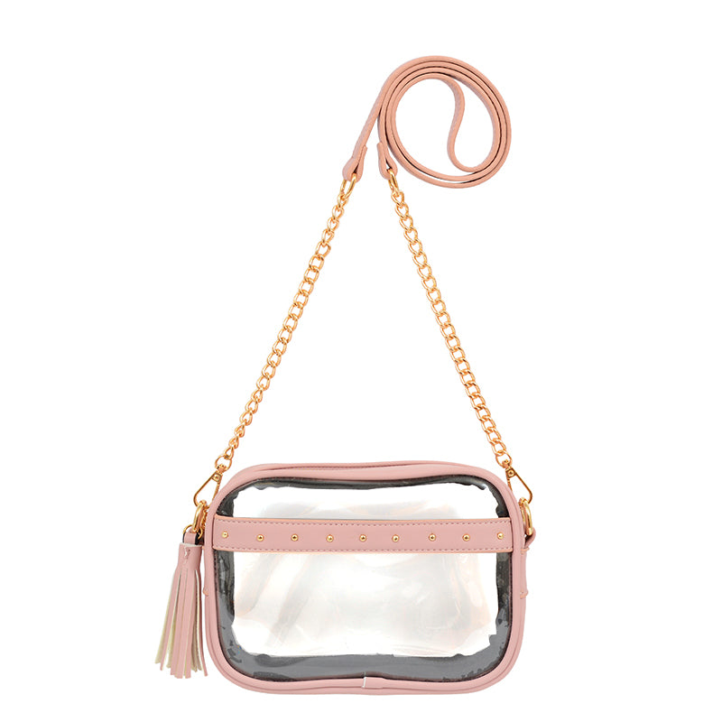 Natalia Transparent Crossbody - Mellow World 