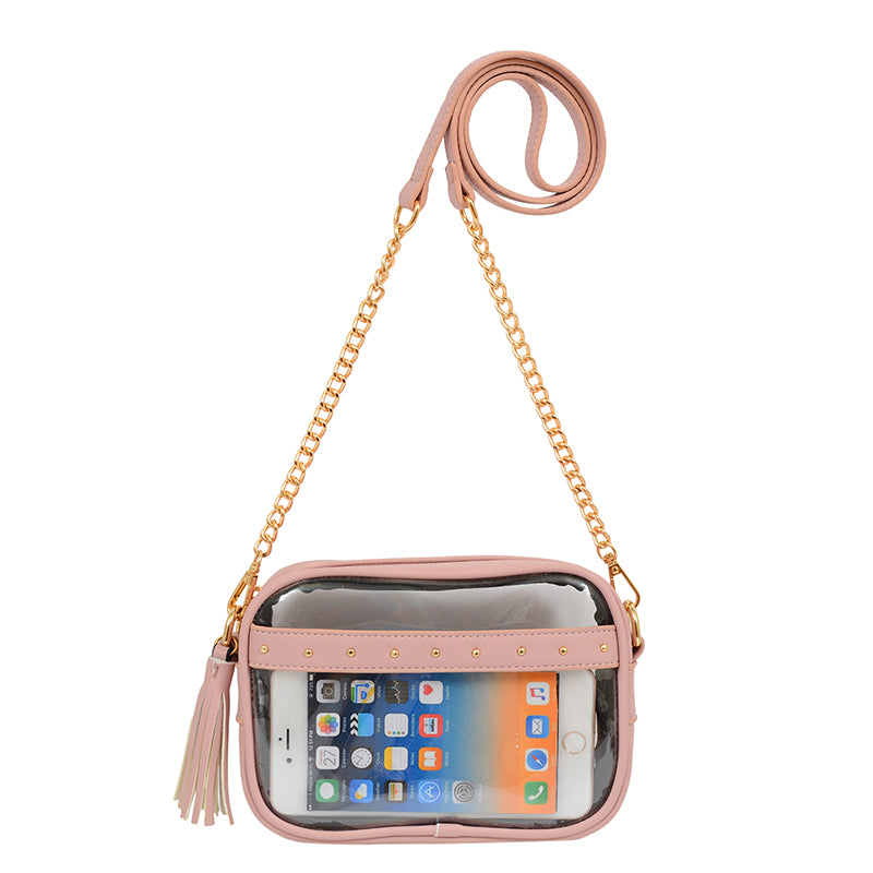Natalia Transparent Crossbody - Mellow World 