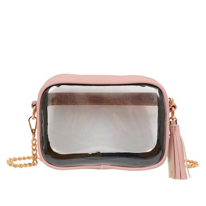 Natalia Transparent Crossbody - Mellow World 