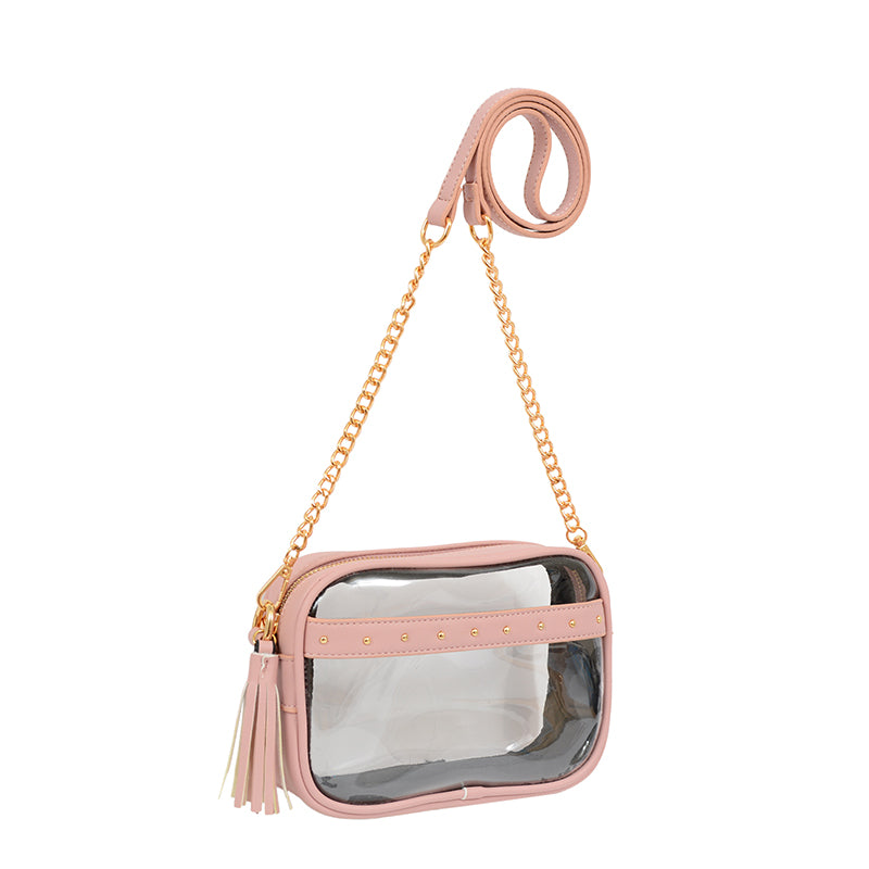 Natalia Transparent Crossbody - Mellow World 