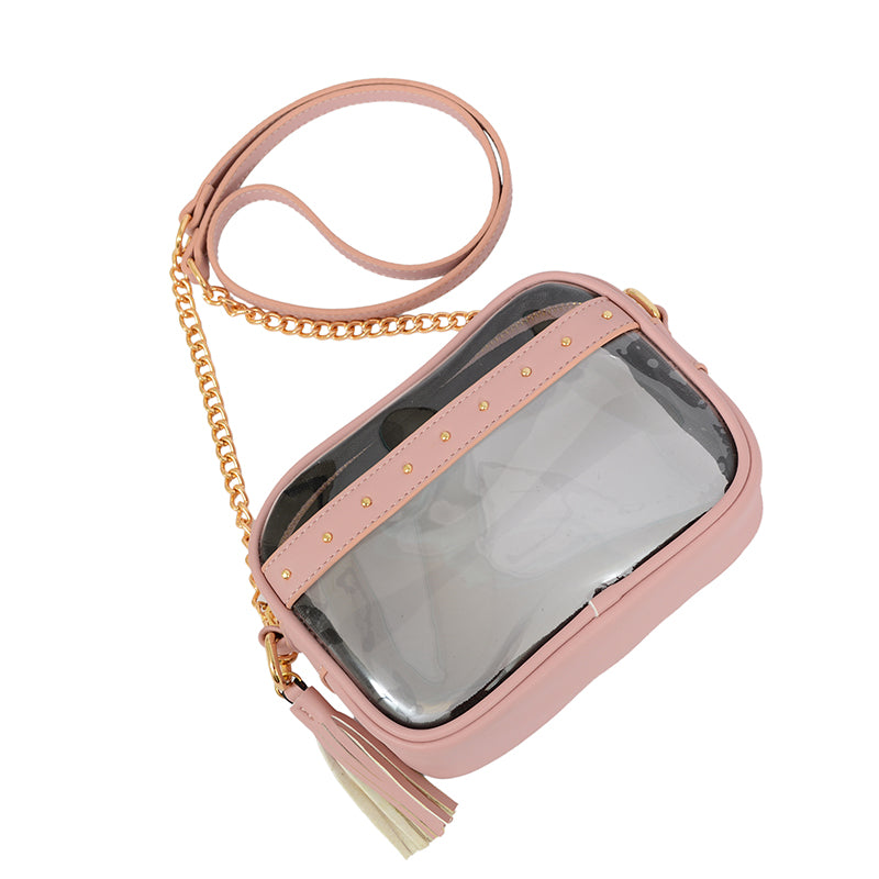 Natalia Transparent Crossbody - Mellow World 