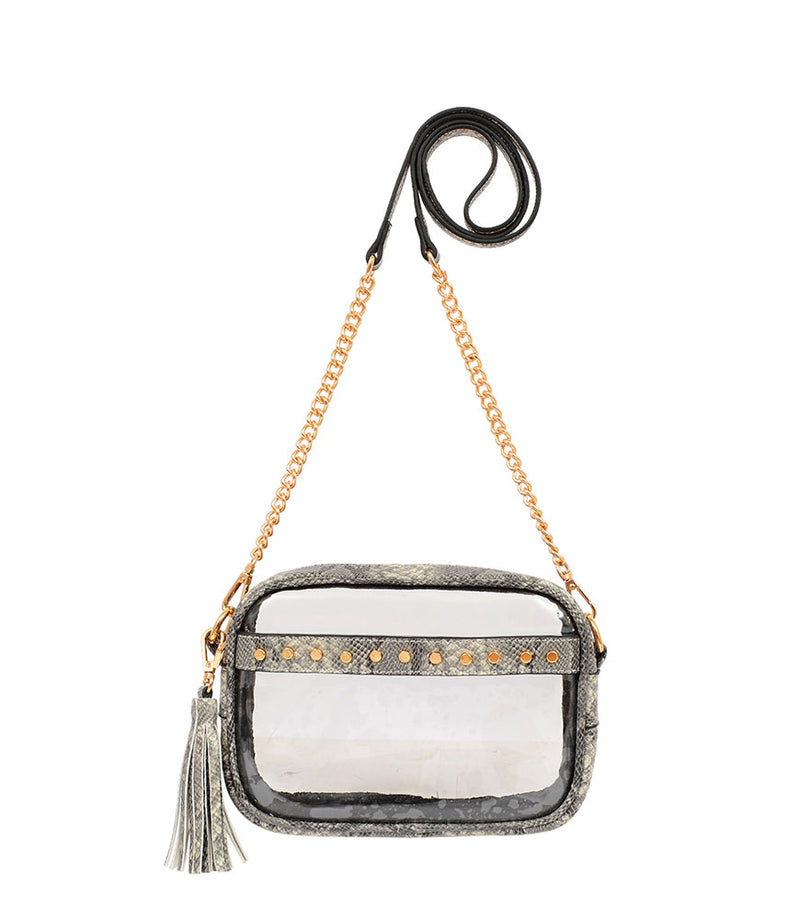 Natalia Transparent Crossbody - Mellow World 