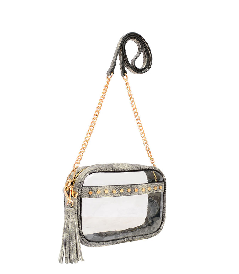 Natalia Transparent Crossbody - Mellow World 