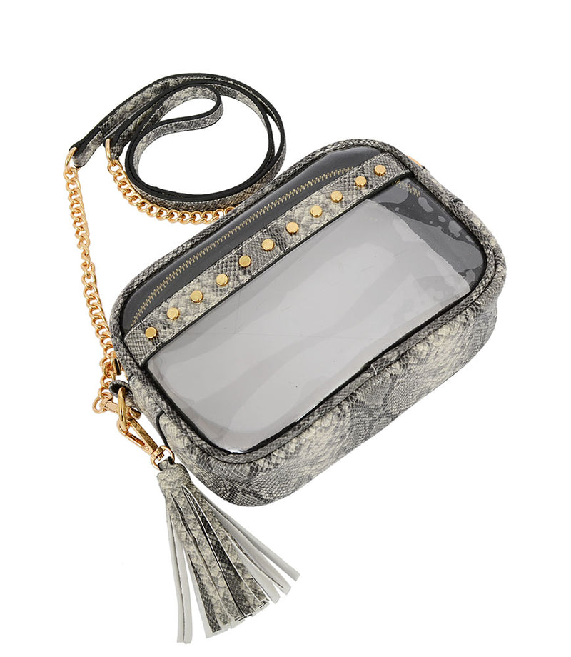 Natalia Transparent Crossbody - Mellow World 