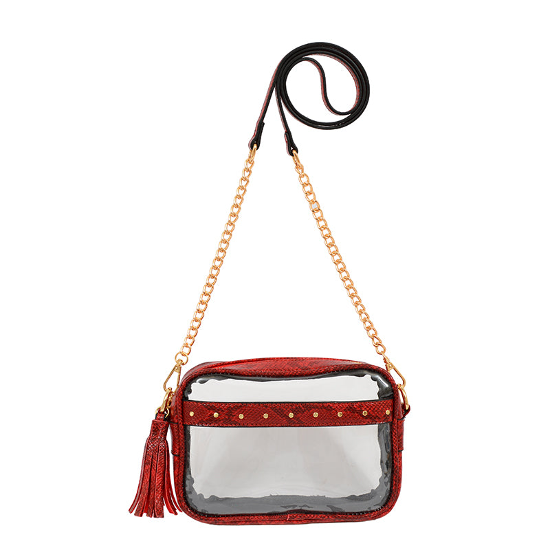 Natalia Transparent Crossbody - Mellow World 