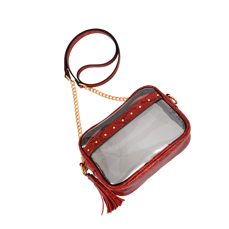 Natalia Transparent Crossbody - Mellow World 