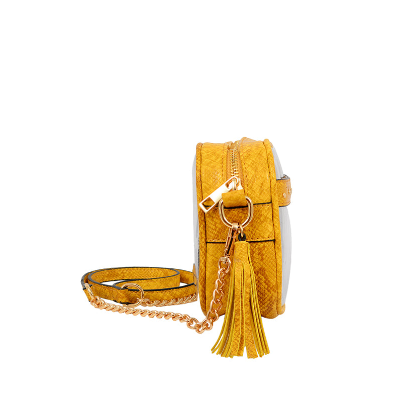 Natalia Transparent Crossbody - Mellow World 